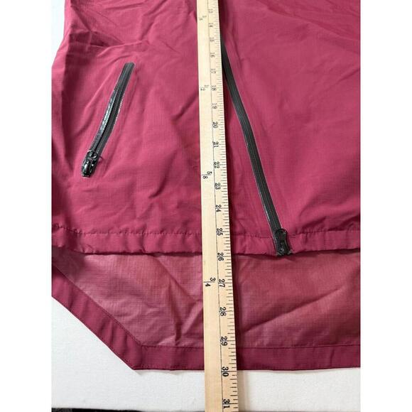 Kith Furman "Central Park" Anorak Waterproof Hooded Jacket Maroon Medium - Picture 6 of 6